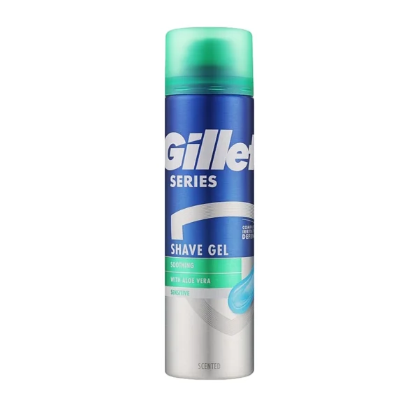 ژل اصلاح ژیلت انگلستان مدل Gillette_ Sensitive حجم 200ml