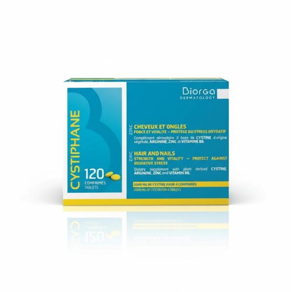 قرص تقویت مو و ناخن سیستیفان بیورگا ۱۲۰ عددی Cystiphane Biorga Tablets